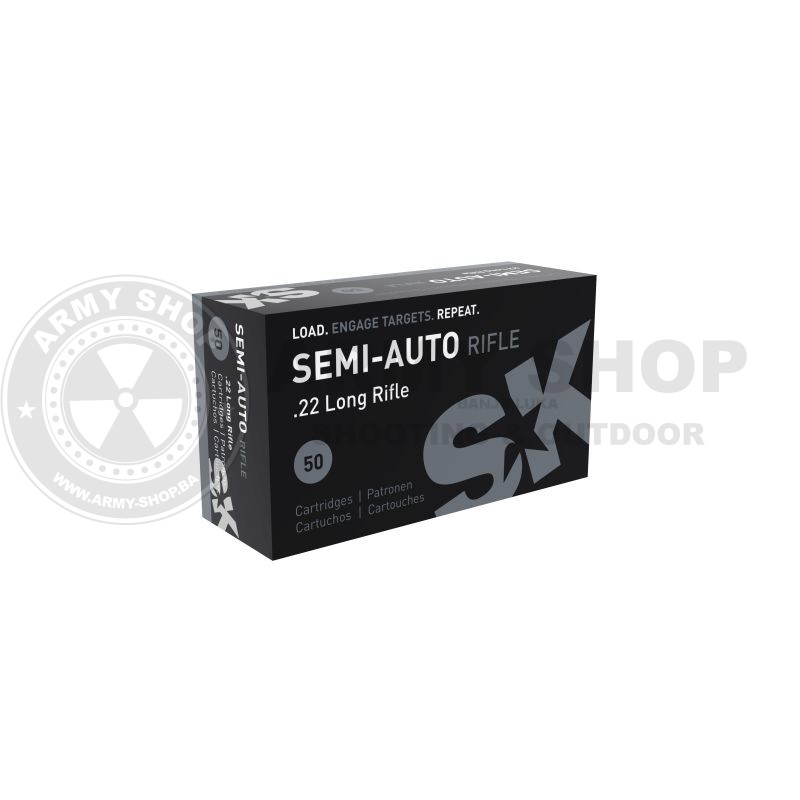 22LR Municija SK SEMI AUTO RIFLE 2,59g  40gr