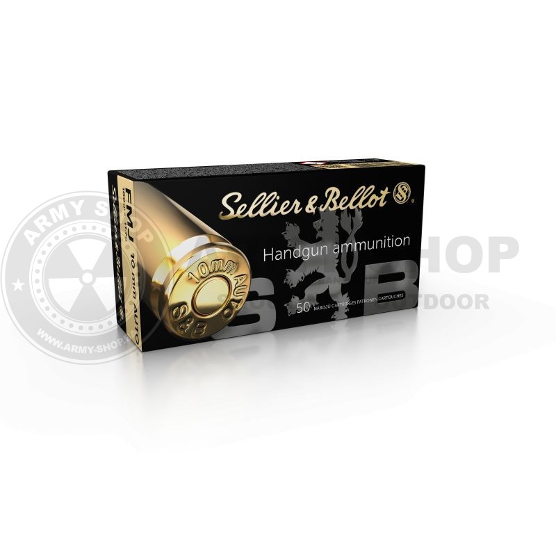 Metak Sellier Bellot 10mm AUTO FMJ 11.7g 180grs.