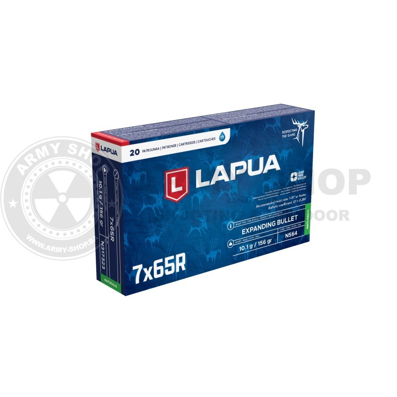 Metak LAPUA 7x65R 10.1g  156gr Naturalis