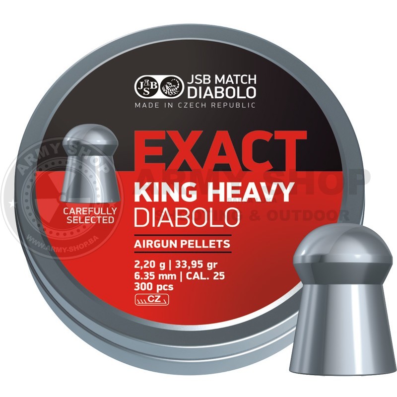 JSB DIABOLE 6.35mm Exact King Heavy