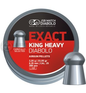 JSB DIABOLE 6.35mm Exact King Heavy