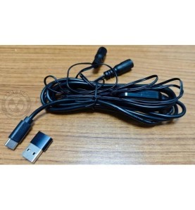 Osvjetljenje pikado mete iz dva LED segmenta