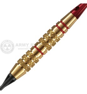 Pikado set 3 strelice Harrows Corsair Red Softdart