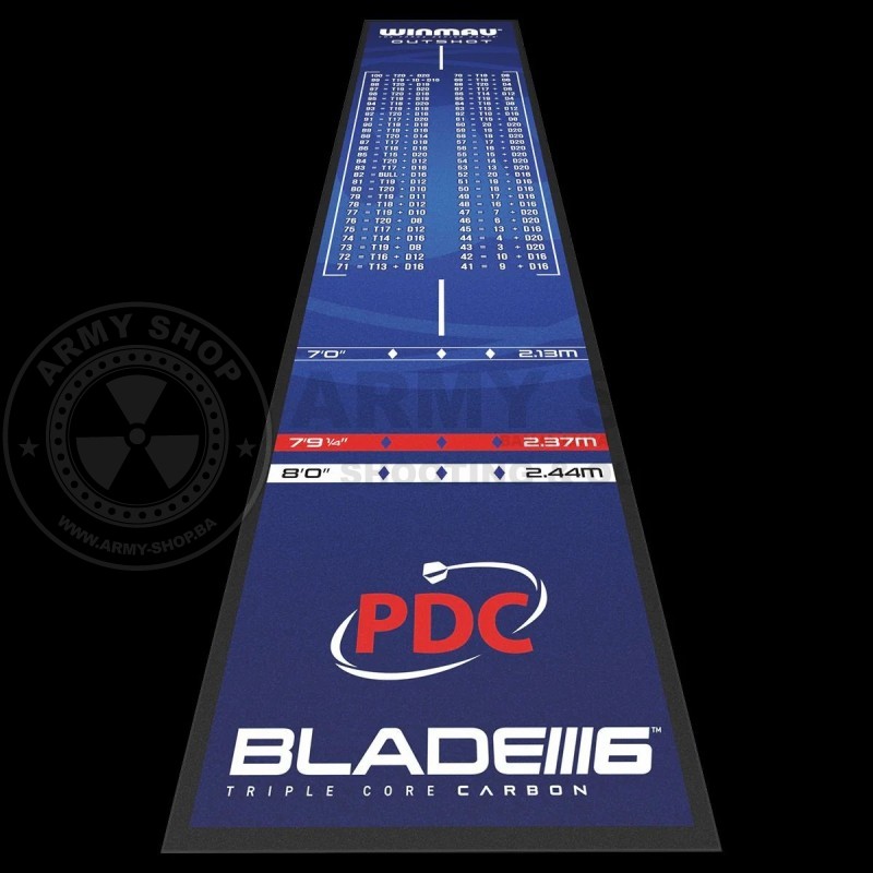 Staza za pikado Winmau Outshot Dart Mat oche