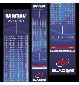 Staza za pikado Winmau Outshot Dart Mat oche