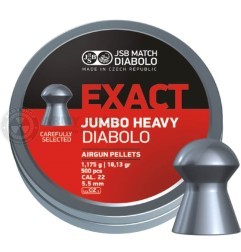 Diabole JSB Exact Jumbo Heavy Cal.22  1.175g 18.13gr 500kom