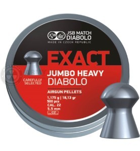 Diabole JSB Exact Jumbo Heavy Cal.22  1.175g 18.13gr 500kom
