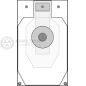 Meta kartonska 50x30cm IPSC Fast Sihoulette