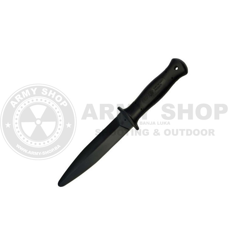 Gumeni trening noz ESP TK 01 H Black Training Commando Knife Dagger Hard Gumeni trening noz ESP TK 01 H Black Training Commando Knife Dagger Hard