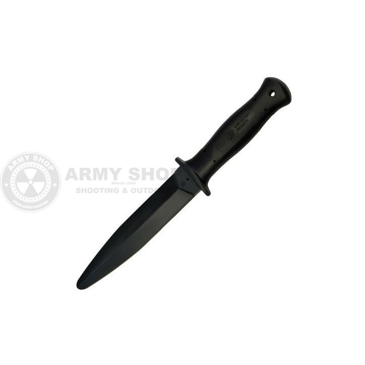 Gumeni trening noz ESP TK 01 H Black Training Commando Knife Dagger Hard Gumeni trening noz ESP TK 01 H Black Training Commando Knife Dagger Hard
