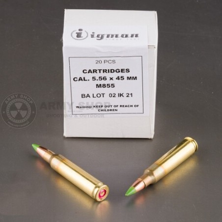 METAK IGMAN .223REM / 5.56x45mm M855 4.02g, 62gr