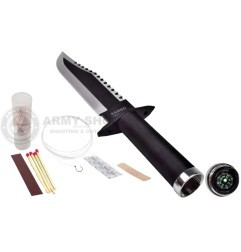 NOZ Hunting Knife Survival RAMBO II First Blood Part II
