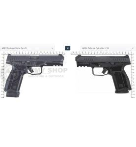 AREX DELTA GEN.2 M Pistolj Cal. 9x19mm Smoke Gray AREX defense 8 - metak.ba 